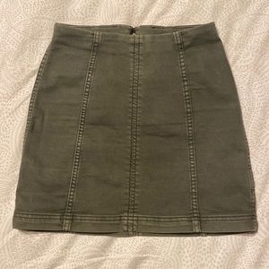 Free People Modern Femme stretch mini skirt